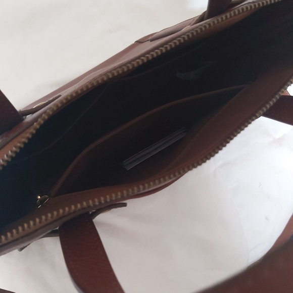 FOSSIL leather satchel - Picture 9 of 16